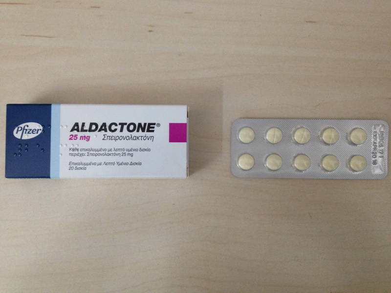 (diuretiques)ALDACTONE 25mg Phizer