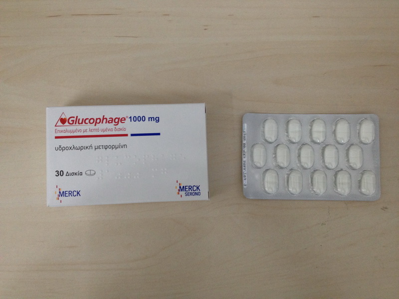 (insuline) GLUCOPHAGE 1000mg merck 