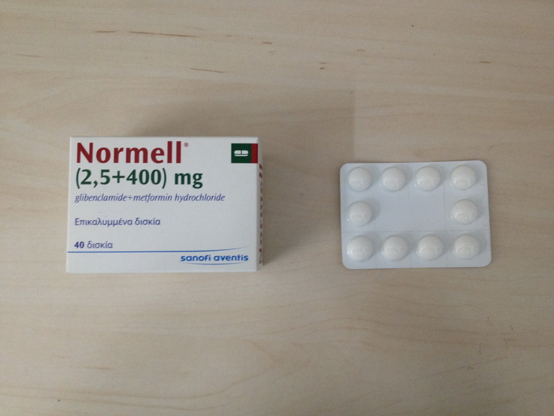 (insuline)NORMELL (2.5+400)mg sanofi 