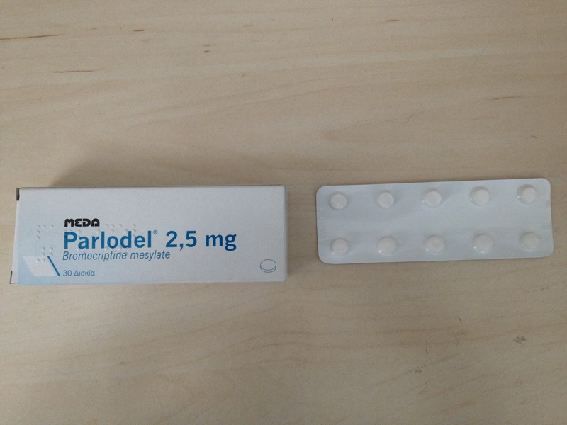 (Protection)PARLODEL 2.5mg meda 