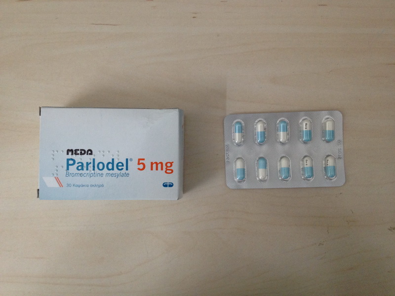 (Protection)PARLODEL 5mg meda 