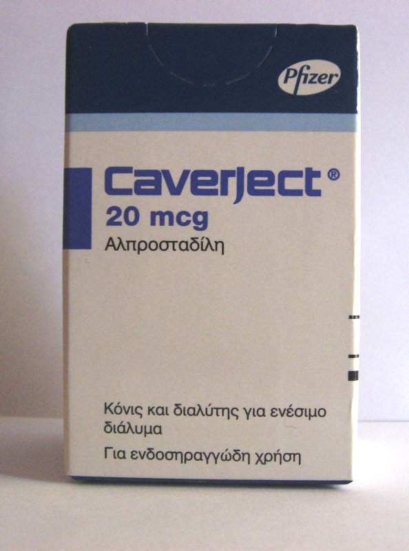 (sex)CAVERJECT 20mcg PFIZER 